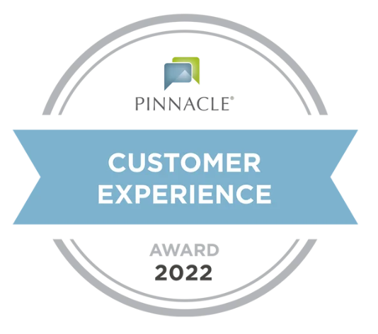 Pinnacle Customer Experience Award 2022